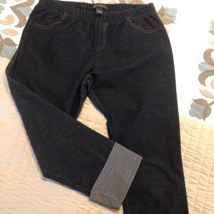 INC ... Capri leggings - Faux Jean